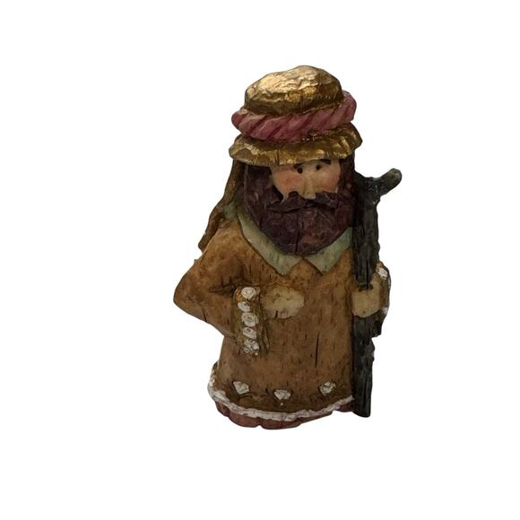 Midwest of Cannon Nativity Figurines Set Holy Family Shepard Angel Sheep - Picture 6 of 7